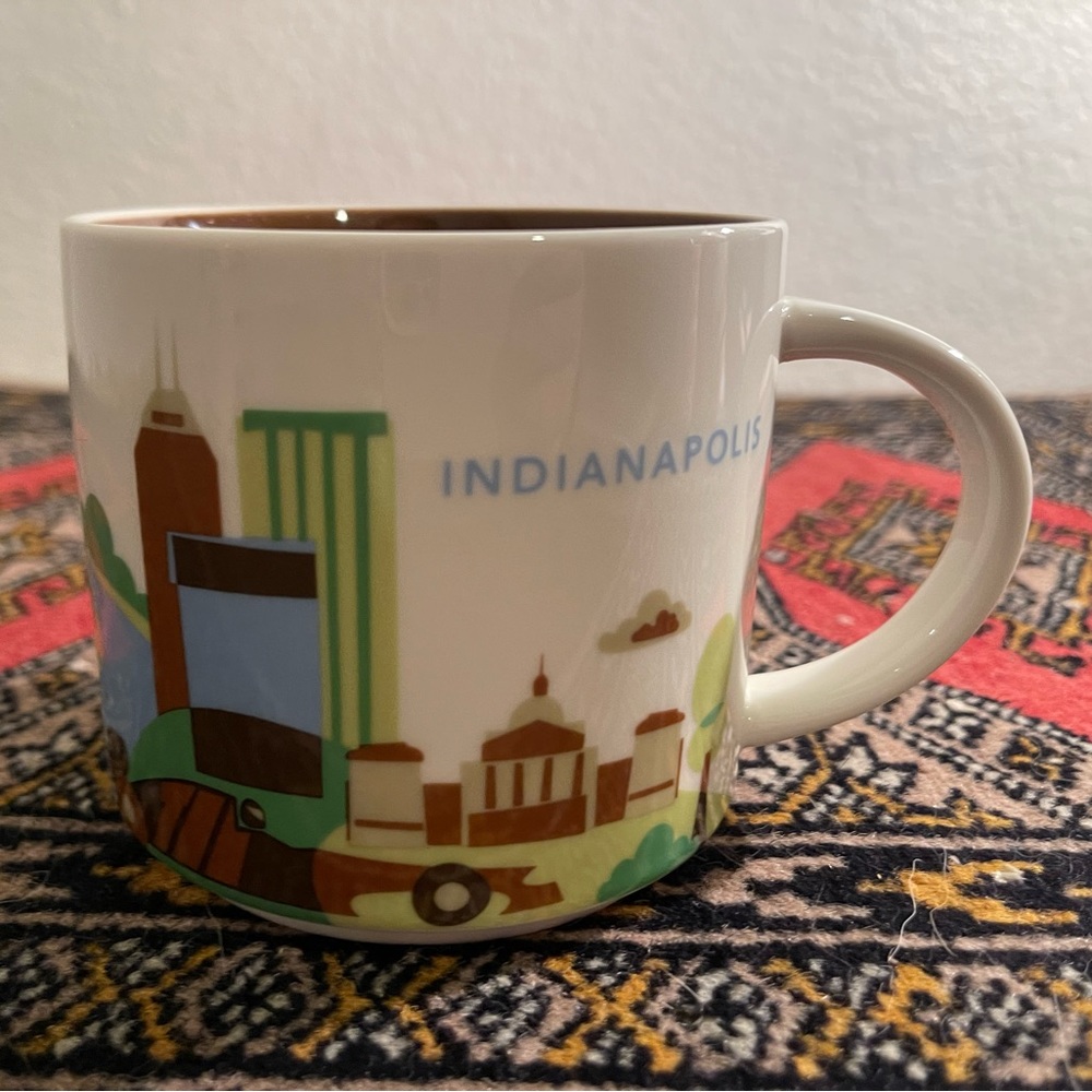 Starbucks Indianapolis  "You are Here" Series Ceramic Mug
